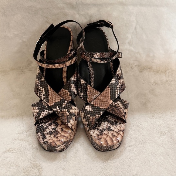 Priscilla‎ Wraparound Platform Sandal - Women's Size 10 - Picture 7 of 14